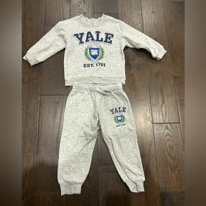 Toddler Yale Sweatsuit